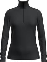 Icebreaker 260 Tech LS Half Zip Thermoshirt Dames Black XS