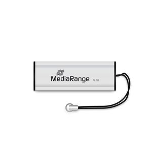 MediaRange MR915 USB flash drive 16 GB USB Type-A / Micro-USB 3.2 Gen 1 (3.1 Gen 1) Zwart, Zilver