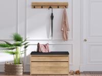 Vestiaire BOBETTE 1 klapdeuur eik