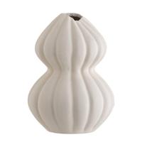 Leen Bakker - Vaas Sereen - Off-white - 26xØ18,5 Cm - Keramiek - Crème#Wit