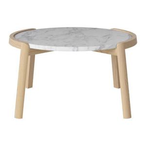 Bolia Mix Salontafel Medium - Wit / Marmer - Witgepigmenteerd Geolied Eiken
