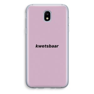 kwetsbaar: Samsung Galaxy J5 (2017) Transparant Hoesje