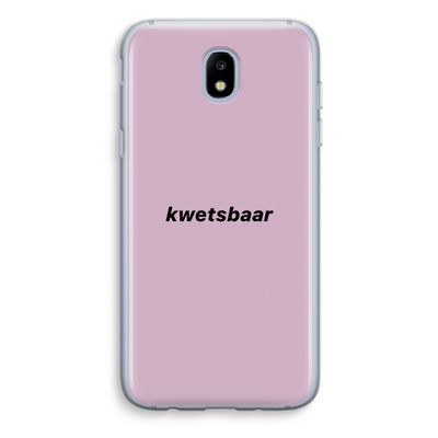 kwetsbaar: Samsung Galaxy J5 (2017) Transparant Hoesje