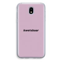 kwetsbaar: Samsung Galaxy J5 (2017) Transparant Hoesje kwetsbaar: Samsung Galaxy J5 (2017) Transparant Hoesje