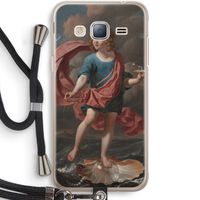 Soap Bubbles: Samsung Galaxy J3 (2016) Transparant Hoesje met koord