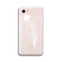 Pluim: Google Pixel 3 XL Transparant Hoesje