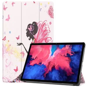 3-Vouw sleepcover hoes - Lenovo Tab P11 / P11 Plus - Fee