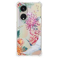 OPPO Reno8 T 5G Case Anti-shock Bird Flowers