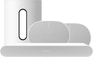 Sonos Ray Wit + 2x Era 300 Wit + Sub Mini Wit