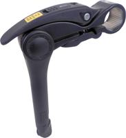 Promax Stuurpen 1" aluminium 0-70° verstelbare hoek met ø31,8 mm klem - zwart