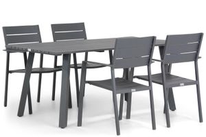 Lifestyle Stella/Villagio 170 cm dining tuinset 5-delig