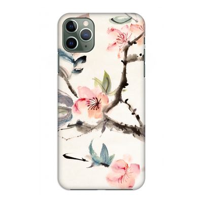 Japanse bloemen: Volledig geprint iPhone 11 Pro Max Hoesje