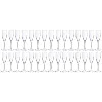 Cosy & Trendy Champagneglazen - 30x stuks - glas - 190 ml - Flutes