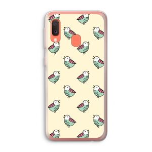 Vogeltjes: Samsung Galaxy A20e Transparant Hoesje