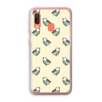 Vogeltjes: Samsung Galaxy A20e Transparant Hoesje
