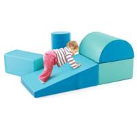 Set van 5 Klim- en Ontdekkingsblokken voor Kinderen Lichtgewicht Kruipblokken voor Kinderen van Zacht Schuim Waterbestendig