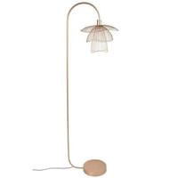 Forestier Papillon vloerlamp champagne