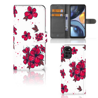 Motorola Moto G22 Hoesje Blossom Red - thumbnail