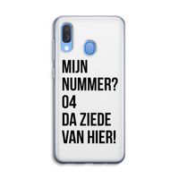 Da ziede van hier: Samsung Galaxy A40 Transparant Hoesje