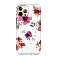 Geschilderde bloemen: iPhone 12 Pro Max Tough Case