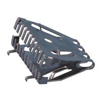 Nedco bijenbekje/ spouwvoegrooster - 15x50mm - geborsteld RVS