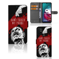 Motorola Moto G10 | G20 | G30 Portemonnee Hoesje Zombie Blood - thumbnail