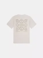 Quotrell Coastal T-Shirt Heren Beige/Groen - Maat XS - Kleur: BeigeGroen | Soccerfanshop