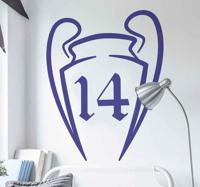 Sticker Real Madrid 10 bekers - thumbnail