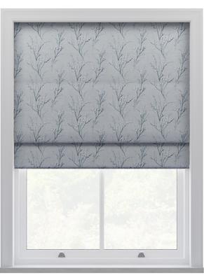Laura Ashley - Vouwgordijn - Pussy Willow Embroidery Seaspray