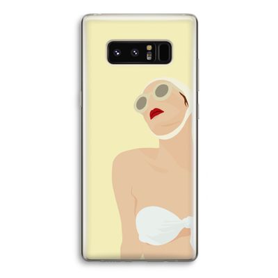 Summer: Samsung Galaxy Note 8 Transparant Hoesje