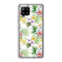 Gele kuif: Samsung Galaxy A42 5G Transparant Hoesje