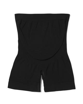 HEMA Zwangerschapsboxer naadloos micro zwart (zwart)