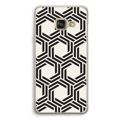 Geometrisch patroon: Samsung Galaxy A3 (2016) Transparant Hoesje