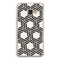 Geometrisch patroon: Samsung Galaxy A3 (2016) Transparant Hoesje
