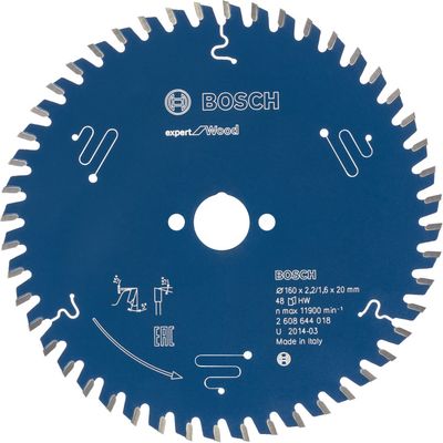 Bosch Cirkelzaagblad Expert for Wood 160mm