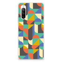 Sony Xperia 10 III TPU bumper Funky Retro