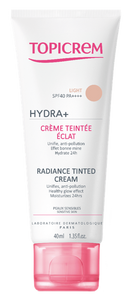 Topicrem HYDRA+ Radiance Tinted Cream Light SPF40