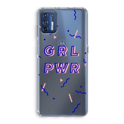 GRL PWR: Motorola Moto G9 Plus Transparant Hoesje