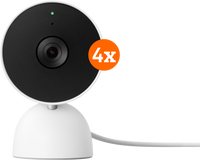 Google Nest Cam Indoor Wired 4-pack - thumbnail