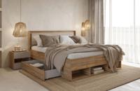 Home365 Houten Bed Imola - Eiken