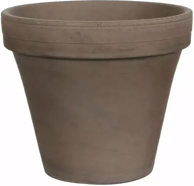 Mica Decorations bloempot Stan 20x17 cm grijs basalt