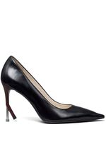 Tory Burch escarpins Broken Heel 100 mm à talon sculpté - Noir