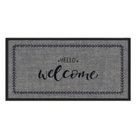 MD Entree - Schoonloopmat - Emotion XS - Hello Welcome - 40 x 80 cm