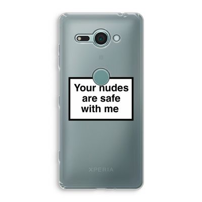 Safe with me: Sony Xperia XZ2 Compact Transparant Hoesje