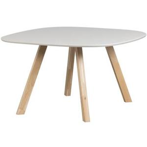 WOOOD Tablo Eettafel met 3-Stand Poot - Essenhout - Mist - 75x130x130