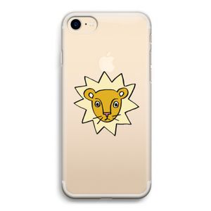 Kleine leeuw: iPhone 7 Transparant Hoesje