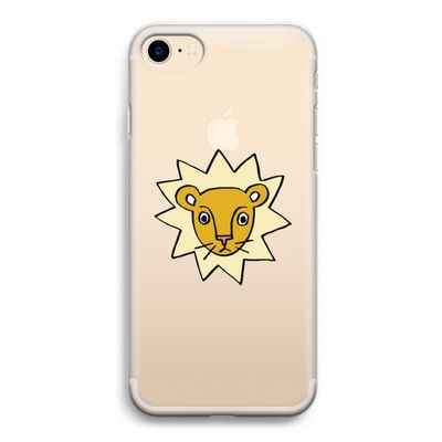Kleine leeuw: iPhone 7 Transparant Hoesje