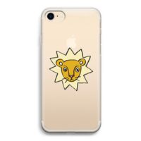 Kleine leeuw: iPhone 7 Transparant Hoesje