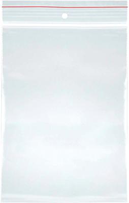 OFFICE products gripsealzakje, transparant, pak van 100 stuks, 40 x 60 mm