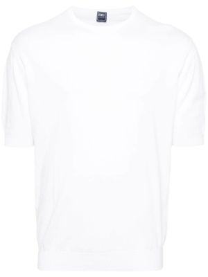 Fedeli t-shirt en maille fine - Blanc